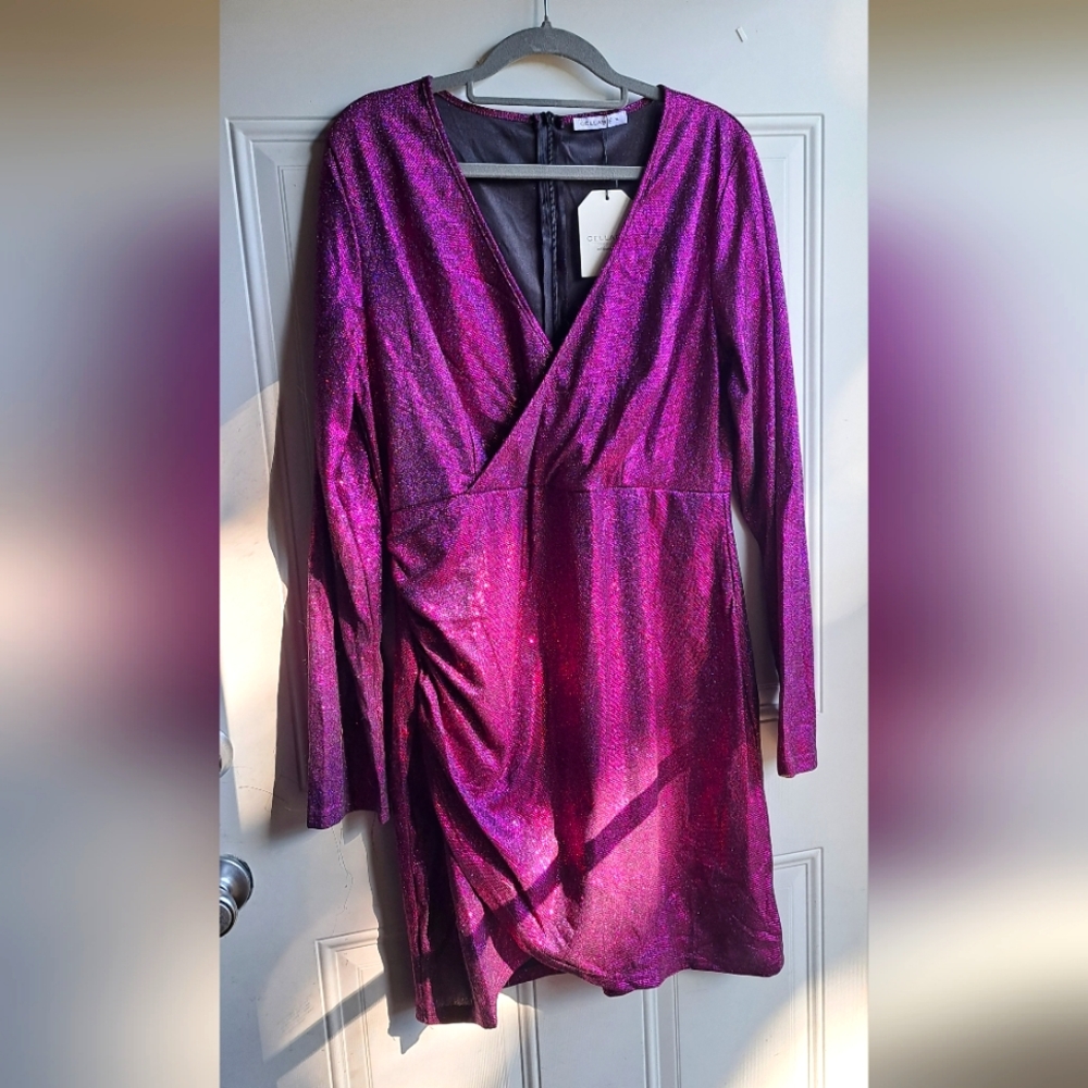Purple Party Dress